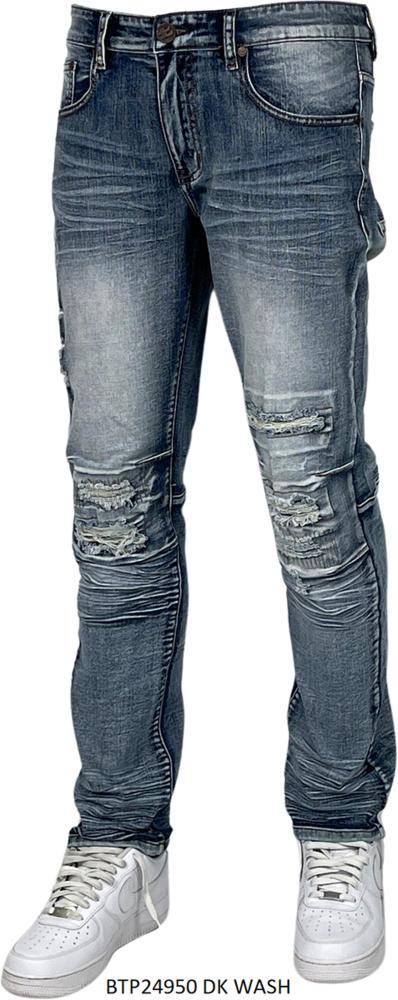 BTP24950 - Blind Trust Distressed Slim Jeans 